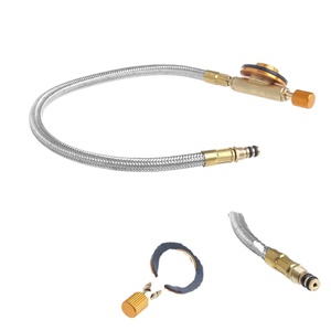 Conector de Manguera Regulador de Estufa de Gas para Exteriores, Adaptador de Estufa de Gas para Acampar, Senderismo, Quemador Portátil - Product Image 4