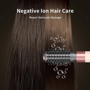 <span class=keywords><strong>Spazzola</strong></span> ad Aria Calda <span class=keywords><strong>Ionica</strong></span> Multifunzione Classica, Asciugacapelli Professionale per Capelli Lisci e Lucenti, per Uso Domestico e Salone - Product Image 3
