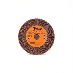 Roue à lamelles abrasives Ttake 60x50 mm, grain 120, tige de 6 mm pour le meulage - Product Image 2