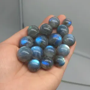 20mm Natural Gemstone Ball Labradorite Stone Spheres Quartz Crystals Healing Stones Sphere