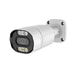 מלא צבע ראיית לילה 8MP IP מצלמה חיצוני אלחוטי Cctv BULLET אבטחת המצלמה שתי דרך אודיו