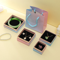 Personnaliser Logo Et Impression Boîte Cadeau De Luxe Boîtes En Papier Pour Collier Bracelet Bijoux
