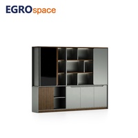 EGROspace Meuble de Rangement de Bureau en Bois de Haute Qualité, Style Moderne, avec Tiroirs pour Classement, Vente en Gros