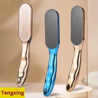 Râpe à pieds en verre nano-colossal TONGDE pour éliminer les callosités – Outil de pédicure de haute qualité pour des talons lisses et personnalisés