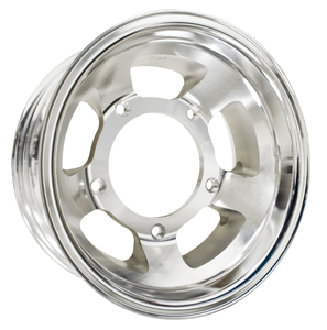 Rueda todoterreno de aluminio con acabado de máquina de alta calidad de mecanizado CNC personalizado - Product Image 3