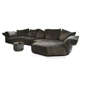 Convertible Sectional Sofa U Shaped Couch with Reversible Chaise Modular Oversized Couch Sectional Sofa