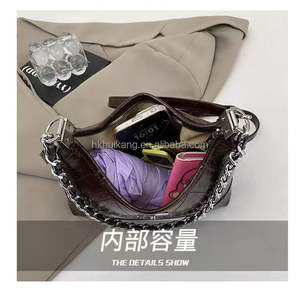 Sac à main français de luxe pour femme, en PU imperméable, personnalisable, vente en gros d'usine, avec fermeture à glissière - Product Image 4