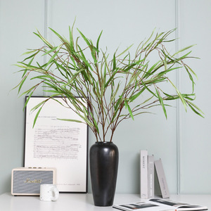 Ramillete de sauce artificial Ruilisi, flor de seda verde, decoración para el hogar, accesorios para bodas - Product Image 3