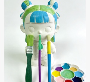 Juego de 3 pinceles de cerdas de nailon, pinceles planos/redondos para detalles, para acrílico, acuarela, óleo, manualidades, arte infantil - Product Image 3