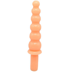 36cm超ロングアナルプラグ Faak 6ビーズアナル玩具 スレッドハンドルバットプラグ セックスアナル玩具 ゲイ女性男性用プラグ - Product Image 5