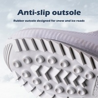 Nouvelle mode 8 couleurs imperméable Oxford vers le bas tissu hiver laine bottes de neige en plein air mi-mollet chaud fourrure bottes d'hiver pour les femmes chaussures