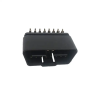 90 Grad Stecker OBDII Stecker Adapter rechtwinklig OBD2 16 Pin AUTO Stecker mit hoher Qualität verwendet für SETOCONT ST-SOM-013B-D J1962