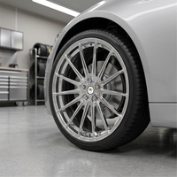 Rines Personalizados YRO de 1 Pieza, Forjados en 6061-T6, Diseño Multirradio Escalonado, de 17 a 24 Pulgadas, 5x112, 5x114.3, 5x120 para Mercedes Benz
