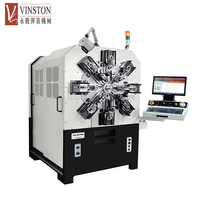 Nouvelle machine à bobiner automatique CNC à 12 axes PLC, pliage et compression de ressorts en fil rotatif pour ressorts de forme spéciale