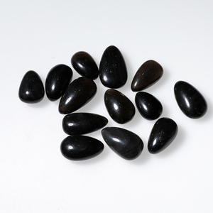 <span class=keywords><strong>Prix</strong></span> d'usine Pierres de guérison en cristal <span class=keywords><strong>Obsidienne</strong></span> noire Drop Tumbled Stones - Product Image 2