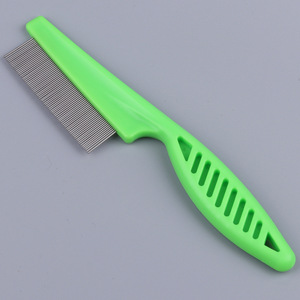 Pettine <span class=keywords><strong>per</strong></span> pulci di cane in plastica a prezzi economici <span class=keywords><strong>per</strong></span> <span class=keywords><strong>cani</strong></span> e gatti con manico pettine <span class=keywords><strong>per</strong></span> pulci <span class=keywords><strong>per</strong></span> animali domestici - Product Image 5