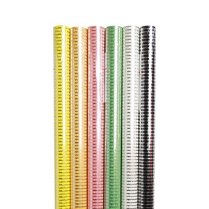 بوب للماء الأزهار التفاف ورقة اللون مطبوعة البلاستيك السيلوفان التفاف - Product Image 1