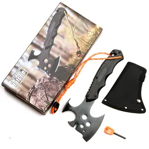 Multi-functional Axe Outdoor Cutting Axe Camping Survival Mountain Chopping Wood Fire Vehicle hammer