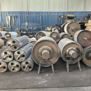 XINFEI Heavy Duty Polyurethane <strong>Roller</strong> <strong>Idler</strong> with Ball and <strong>Roller</strong> Bearings for Mining Conveyor Set New High Load Capacity - Product Image 3