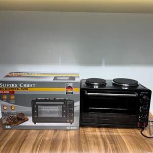 <span class=keywords><strong>Horno</strong></span> de Convección Eléctrico Metálico de 38L, Estándar Europeo 2025, Multifunción, Uso Comercial, Eficiencia Energética Clase Digital, Tostador - Product Image 2