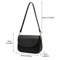 Sac à main pour femme de style coréen tendance, nouveau sac messager carré polyvalent, sac à bandoulière simple