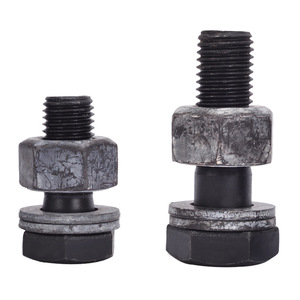M16 High Strength Steel Bolts 10.9 Grade External Hexagon With Nuts And Washers For Structural Applications - Product Image 2