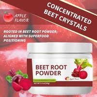 Poudre de betterave Supplément à base de plantes Poudre d'extrait de betterave Saveur de pomme