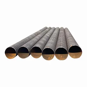 Q235 Q195 S275J0 6Mm-20Mm Thick Ssaw Welded Spiral Carbon Steel Pipe Used For Oil And Gas Pipeline