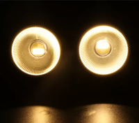 Excelente luz LED COB de aleación de aluminio para escenario, matriz de luces cegadoras, luces de escaneo, blanco cálido 4100K, blanco neutro DMX512