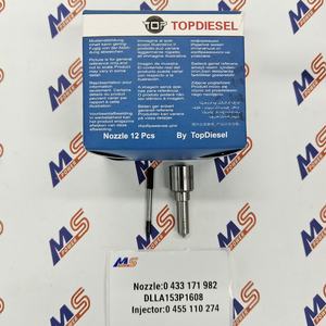 Buse d'injecteur TOPDIEDEL 0433171982 DLLA153P1608 pour injecteur <span class=keywords><strong>BOSCH</strong></span> 0455110274 - Product Image 2