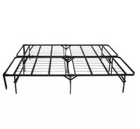 Cadre de lit en métal de luxe moderne de taille unique de haute qualité Camas de métal démontées pour meubles de chambre à coucher de maison ou d'hôtel