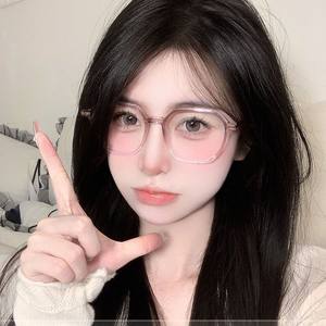 Lunettes de vue rectangulaires 8879 Starlight Purple pour femmes, monture TR, verres PC 1.56, protection anti-lumière bleue, largeur moyenne, légères - Product Image 1