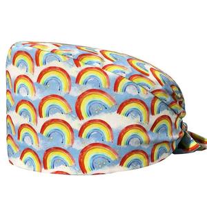 หมวกสครับแบบบูฟฟานท์ หมวกทำงานแบบยูนิเซ็กซ์ หมวกสครับ ขนาดเดียว หลายสี - Product Image 5