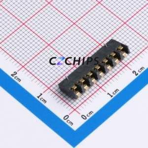 GT-BTP30007-0240B-019A Blade/Spring Contact <b>Battery</b> <b>Connector</b> SMD,P=3mm <b>Connector</b> Spring Contact Type 3mm 7P Vertical Mount - Product Image 2