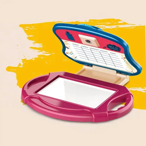 Produk baru mainan papan tulis grafiti anak-anak genggam tangan gambar seni dengan proyeksi - Product Image 2