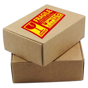 300 Etiquetas Adhesivas de PVC Impermeables con Aviso de Frágil, para Cajas de Envío, 'No Presionar', Etiquetas de Embalaje - Product Image 6