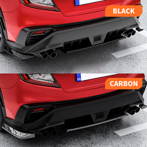 Spoiler d'angle arrière FEIXIAN à motif carbone pour Subaru WRX STI VB <span class=keywords><strong>2022</strong></span>+, texture premium, installation facile - Product Image 3