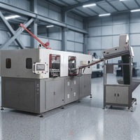 Machine de soufflage de bouteilles PET entièrement automatique à 4 cavités Shunge haute efficacité 4000-4500 BPH, modèle SG-A4 / Moteur de soufflage à économie d'énergie