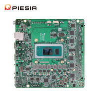 Carte mère industrielle 120x120mm avec processeur intégré 12e/13e génération, 6 ports LAN, double DDR4/5, M.2 2280 PCIe 4.0, alimentation CC 12-19V