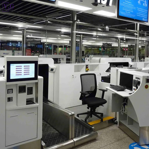 Coperture Personalizzate di Alta Qualità in Corian Bianco per Banchi Self-Service di Deposito Bagagli per Aeroporti - Product Image 4