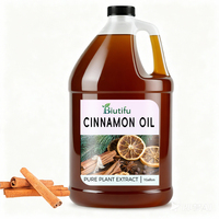 Huile essentielle de cannelle de qualité supérieure, 1 gallon, 100% pure, extrait naturel de plantes, en vrac pour la vente en gros et les marques privées