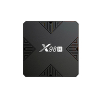 Nuevo Dispositivo Multimedia X98H con Android 12.0, Allwinner H618, Compatible con 4K Ultra HD, WiFi 6 de 2.4GHZ/5.8GHZ, LAN de 100M, BT5.0, H.265 HEVC