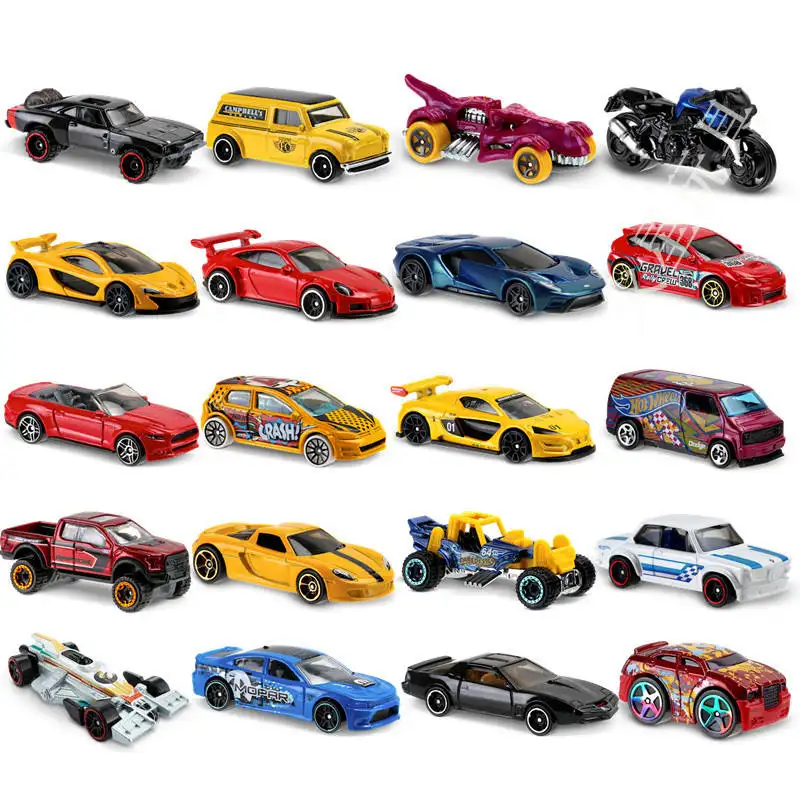 Low MOQ 1:64 mini metal sliding racing car alloy monster car diecast car toys for kids