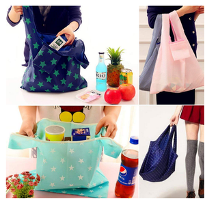Nhiệm Vụ Nặng Nề Mở Rộng Gấp Tote Túi Tái Sử Dụng Nylon Tùy Chỉnh 210D <span class=keywords><strong>190T</strong></span> <span class=keywords><strong>Polyester</strong></span> Có Thể Gập Lại Hàng Tạp Hóa Mua Sắm Túi - Product Image 3