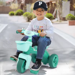 Venta caliente niños triciclo equilibrio deslizante juguete Sepeda Lari niños bicicleta niño equilibrio bicicleta paseo en coche - Product Image 4