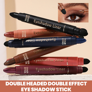 <strong>Eyeshadow</strong> Liner Pen Metallic Dark Delicate Silky Texture Waterproof Easy Blend Shimmer Daily Eye Makeup OEM ODM Custom LOGO - Product Image 6
