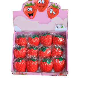 Juguete Antiestrés de Fresa Roja, Suave y Adorable, a Bajo Precio, Regalo para Niños - Product Image 6