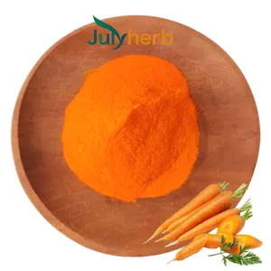 Julyherb 100% natural puro CAS 7235-40-7 B-Caroteno ORGÂNICO Beta Caroteno em pó suco de cenoura puro em pó Provitamin A1