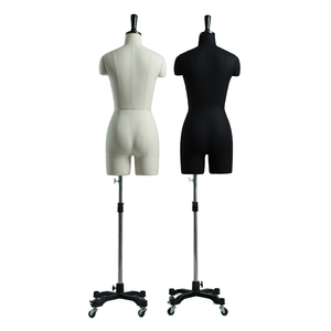 Manichino Mezzo Busto Femminile Beifuform in Fibra <span class=keywords><strong>di</strong></span> Vetro, Forma per Abiti Predisposta per l'Infilatura <span class=keywords><strong>di</strong></span> Spilli, per Sartoria e Design <span class=keywords><strong>di</strong></span> Abbigliamento Femminile - Product Image 6