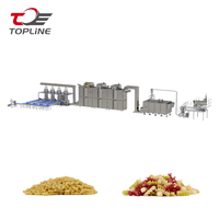 Machine à pâtes pour macaroni court, fusilli, penne et conchiglie, pour pâtes de blé dur avec conception de ligne non standard